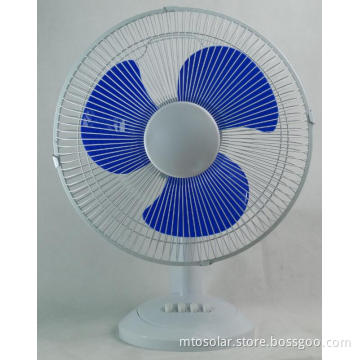 12" Solar table fan